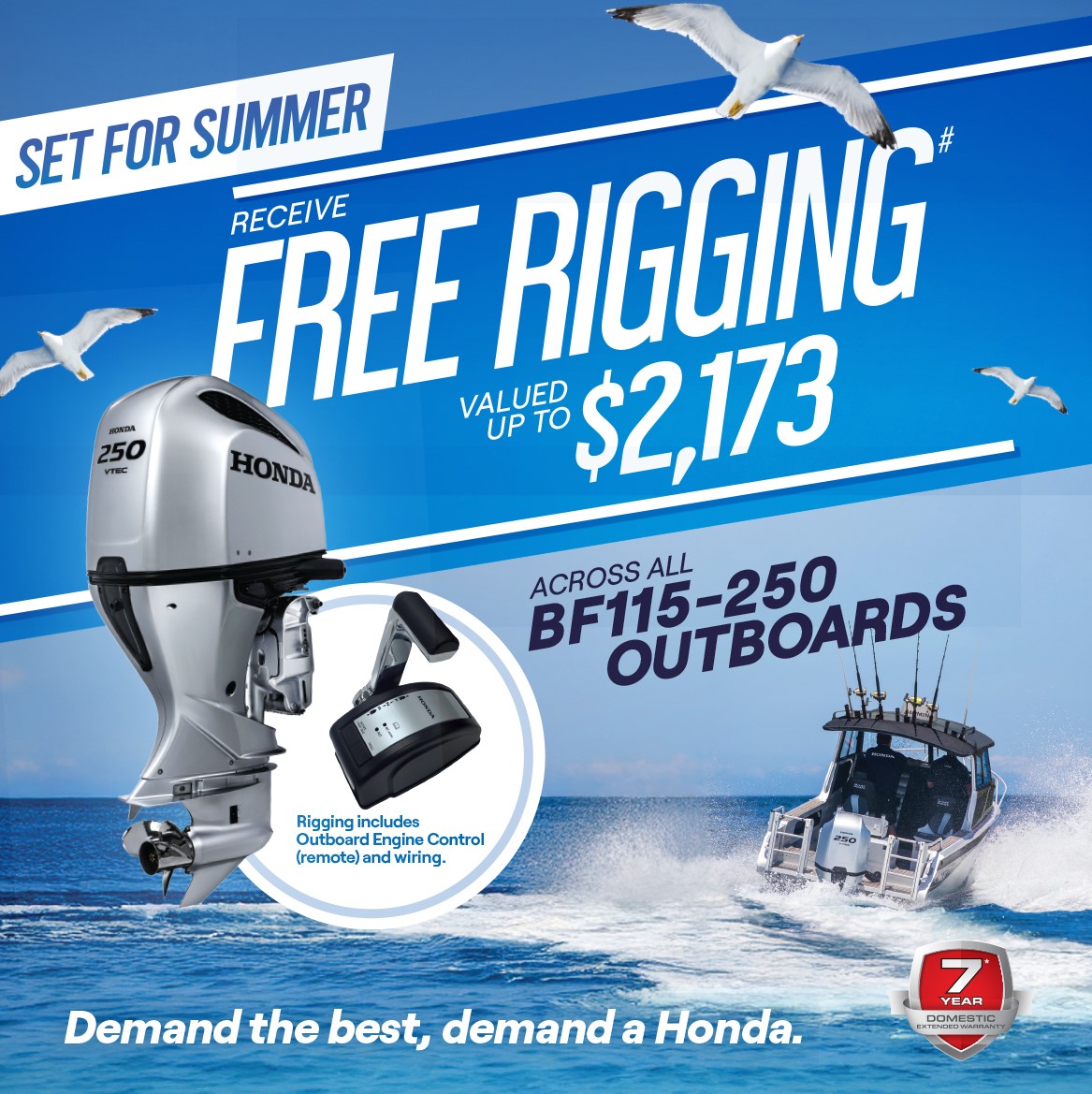 Set For Summer HONDA MARINE PROMO